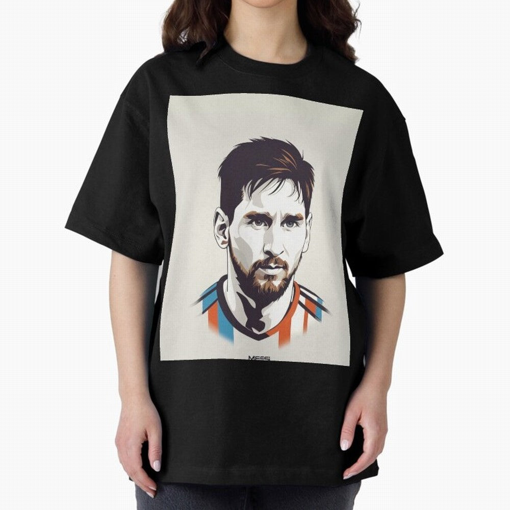 MESSI POP ART Graphic T-Shirt Support Your Favorite Stars during FIFA World Cup 2026 USA Canada Mexico for Fans of Messi and England, France and Netherlands, Bringing Football Festival Excitement, Trophy Ambitions, Country Rivalries and Star Player