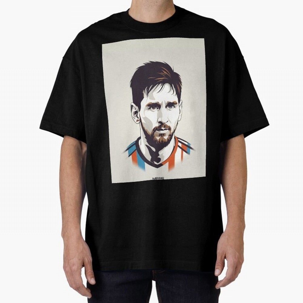 MESSI POP ART Graphic T-Shirt Support Your Favorite Stars during FIFA World Cup 2026 USA Canada Mexico for Fans of Messi and England, France and Netherlands, Bringing Football Festival Excitement, Trophy Ambitions, Country Rivalries and Star Player