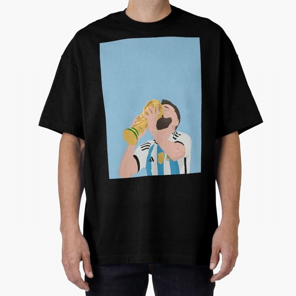 Messi Graphic T-Shirt Honor Champions and Dreams in FIFA World Cup 2026 USA Canada Mexico Connected to Messi and Cristiano Ronaldo, Argentina and Brazil Energy, Championship Spirit, Famous Goals, Roaring Crowds and International Football Unity;