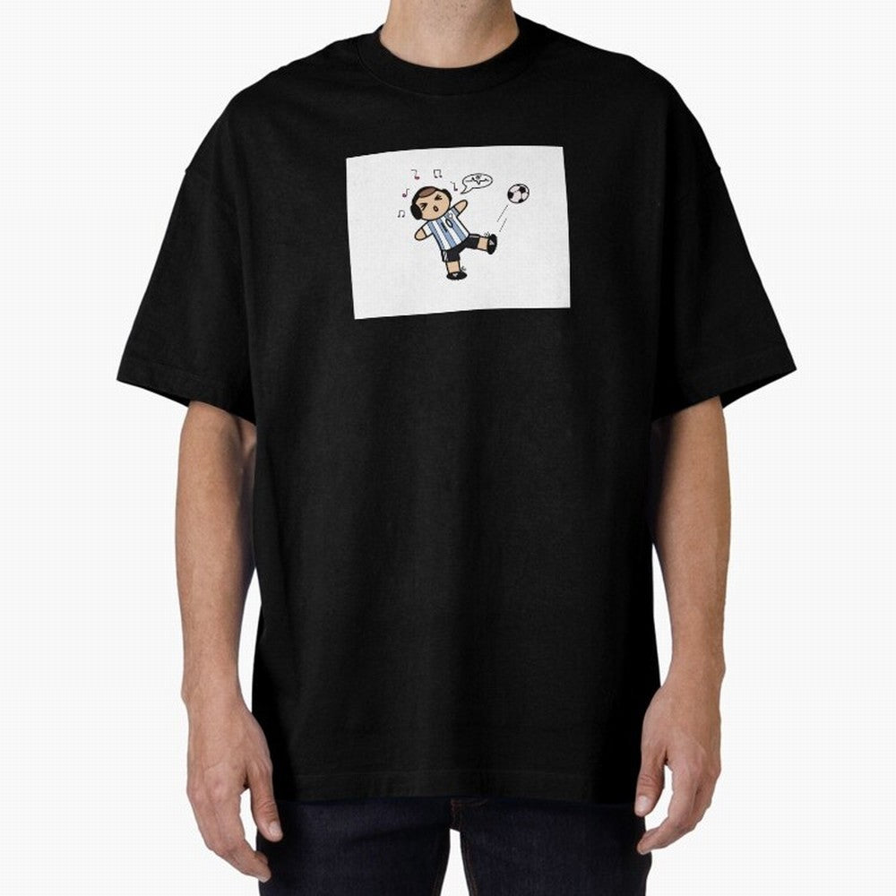 Musical Messi Premium T-Shirt Make Every Kick Count in the FIFA World Cup 2026 Group Stage Journey through Mbappe and Neymar Highlights, Argentina, France and Brazil Pride, Retro Football Energy, Iconic Rivalries, Trophy Chase Drama and Stadium
