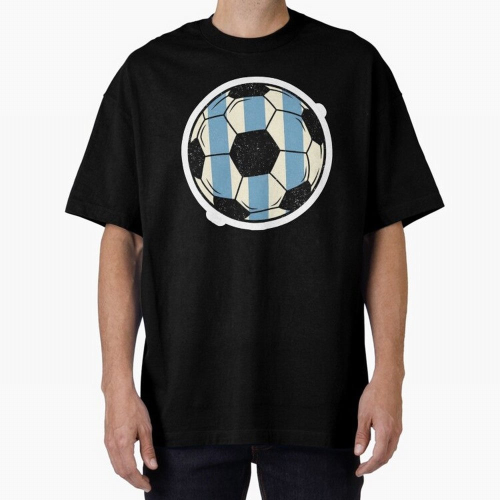 Soccer ball sticker || Buenos Aires Vibes Premium T-Shirt Celebrate the Stars of the FIFA World Cup 2026 Journey through Messi, CR7 and Mbappe Highlights, England Pride, Worldwide Fan Energy, Dramatic Goals, Stadium Lights and Championship
