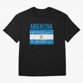Argentina Oversized T-Shirt Honor the Football Icons of Match Day Hype around FIFA World Cup 2026 USA Canada Mexico, Messi and Cristiano Ronaldo, Argentina, Classic Soccer Heritage, Championship Pressure, Fan Loyalty and International Pride; Great