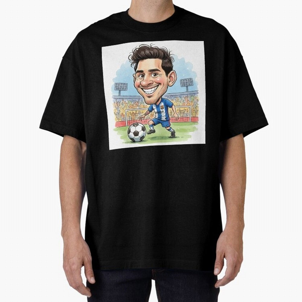 La Pulga Premium T-Shirt Stand Proud for Match Day Hype around FIFA World Cup 2026, Neymar, Haaland and Cristiano Ronaldo, France, Football History, Final Match Energy, Crowd Noise and Once in a Lifetime Moments; Great for Watch Parties, Sports