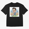 La Pulga Premium T-Shirt Stand Proud for Match Day Hype around FIFA World Cup 2026, Neymar, Haaland and Cristiano Ronaldo, France, Football History, Final Match Energy, Crowd Noise and Once in a Lifetime Moments; Great for Watch Parties, Sports