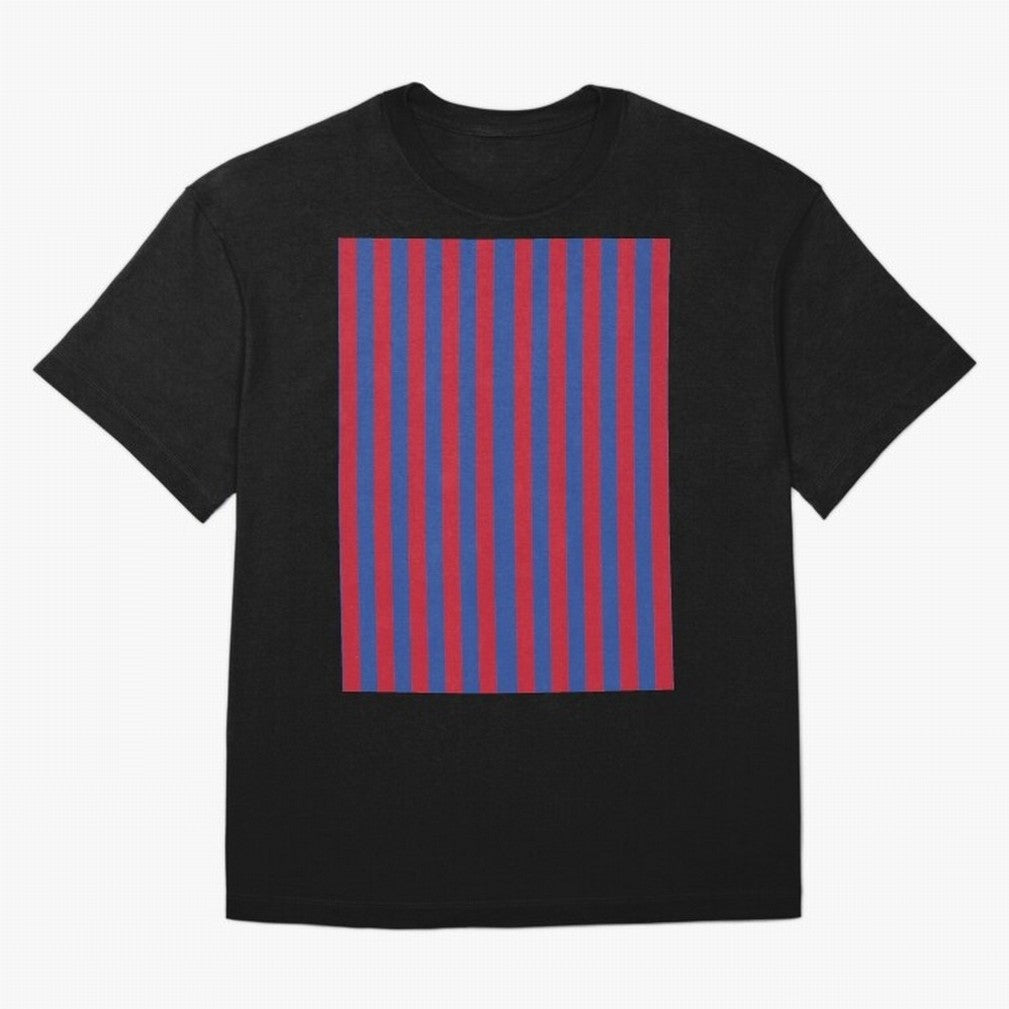 Red and blue stripes sports pattern Graphic T-Shirt Carry National Pride through Match Day Hype around FIFA World Cup 2026 Group Stage, Cristiano Ronaldo, Haaland and CR7, France, Match Day Excitement, Supporter Culture, Golden Goals and Global