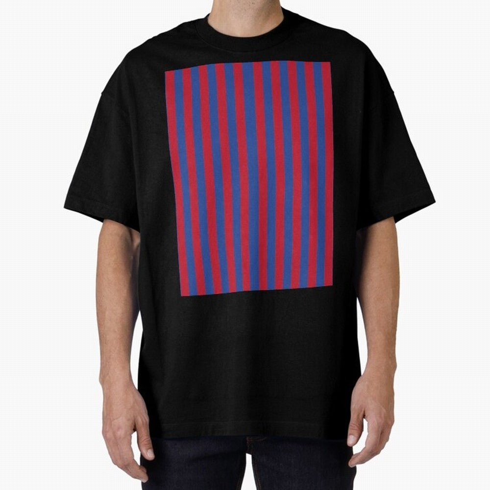 Red and blue stripes sports pattern Graphic T-Shirt Carry National Pride through Match Day Hype around FIFA World Cup 2026 Group Stage, Cristiano Ronaldo, Haaland and CR7, France, Match Day Excitement, Supporter Culture, Golden Goals and Global