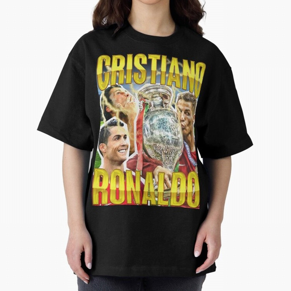 Cristiano Ronaldo CR7 SIUUU El Bicho Vintage Retro Design Premium T-Shirt Experience Global Football Passion for FIFA World Cup 2026 Group Stage, Built around Haaland and Mbappe, Portugal, Championship Spirit, Famous Goals, Roaring Crowds and