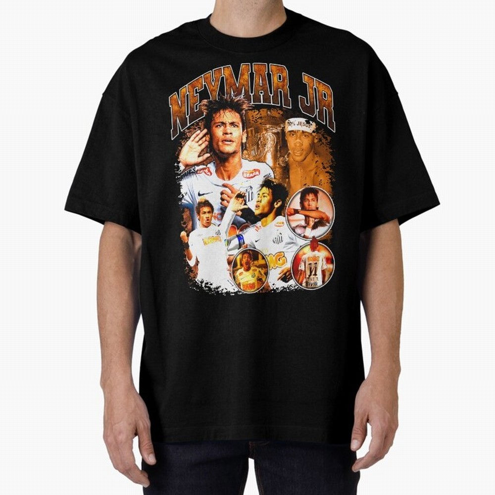 Neymar Jr Santos Vintage Retro Design Essential T-Shirt Celebrate Rivalries and Pride in Match Day Hype around FIFA World Cup 2026 USA Canada Mexico, Neymar, Spain, Goal Celebration Energy, Supporter Heritage, Football Icons and Worldwide