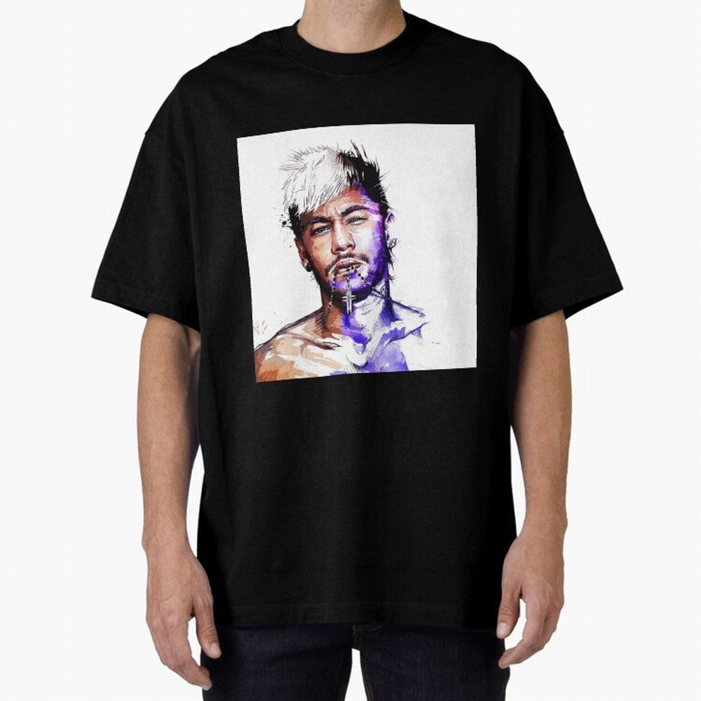 Neymar Style Oversized T-Shirt Join Global Football Passion for FIFA World Cup 2026 USA Canada Mexico, with Mbappe, England, France and Netherlands, Football Passion, Legendary Performances, Festival Vibes and Supporter Community; Made for