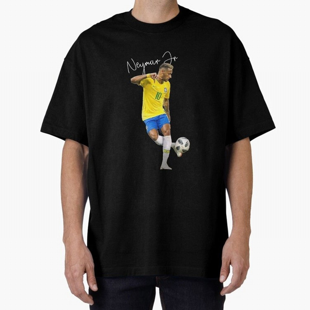 Neymar Jr signed brazil Classic Essential T-Shirt Relive Legendary Nights from Global Football Passion for FIFA World Cup 2026 Group Stage, Driven by Messi, CR7 and Mbappe, Portugal, Spain and Germany, Champion Mindset, Group Stage Buzz, Knockout