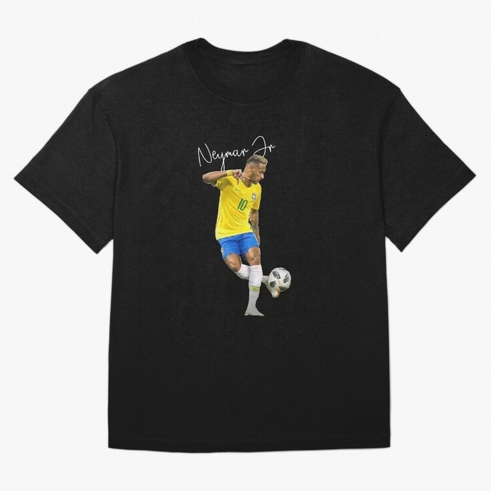 Neymar Jr signed brazil Classic Essential T-Shirt Relive Legendary Nights from Global Football Passion for FIFA World Cup 2026 Group Stage, Driven by Messi, CR7 and Mbappe, Portugal, Spain and Germany, Champion Mindset, Group Stage Buzz, Knockout