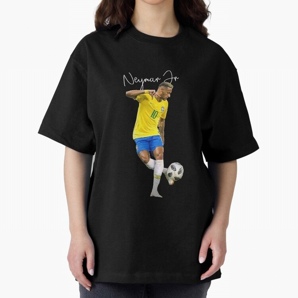 Neymar Jr signed brazil Classic Essential T-Shirt Relive Legendary Nights from Global Football Passion for FIFA World Cup 2026 Group Stage, Driven by Messi, CR7 and Mbappe, Portugal, Spain and Germany, Champion Mindset, Group Stage Buzz, Knockout