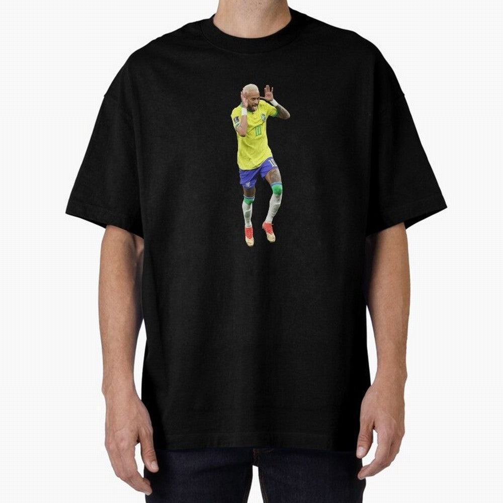 Neymar Jr Classic T-Shirt Celebrate Football Heritage in FIFA World Cup 2026 Spirit, Capturing Brazil, CR7, Football Festival Excitement, Trophy Ambitions, Country Rivalries and Star Player Buzz; Perfect for Supporters Who Want Bold Football