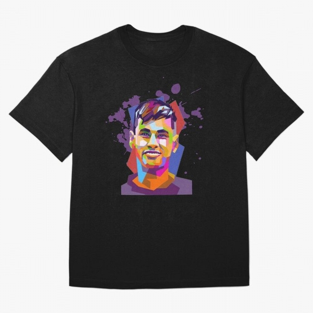Neymar Design Oversized T-Shirt Represent FIFA World Cup 2026 USA Canada Mexico Featuring Neymar, Haaland and Cristiano Ronaldo, France and Portugal Energy, Fan Favorite Moments, National Team Passion, Big Match Drama and Soccer History; Built for