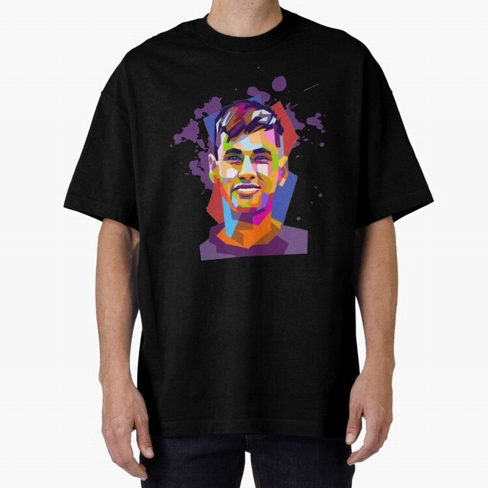Neymar Design Oversized T-Shirt Represent FIFA World Cup 2026 USA Canada Mexico Featuring Neymar, Haaland and Cristiano Ronaldo, France and Portugal Energy, Fan Favorite Moments, National Team Passion, Big Match Drama and Soccer History; Built for
