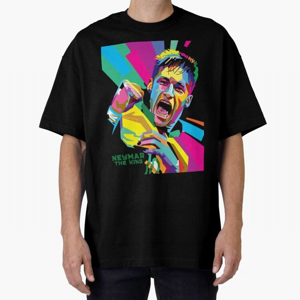 Neymar The King Design Classic T-Shirt Cheer through Every Moment of Global Football Passion for FIFA World Cup 2026 Group Stage, Centered on Messi and Cristiano Ronaldo, Spain and Netherlands, Global Supporter Spirit, Legendary Goals, National