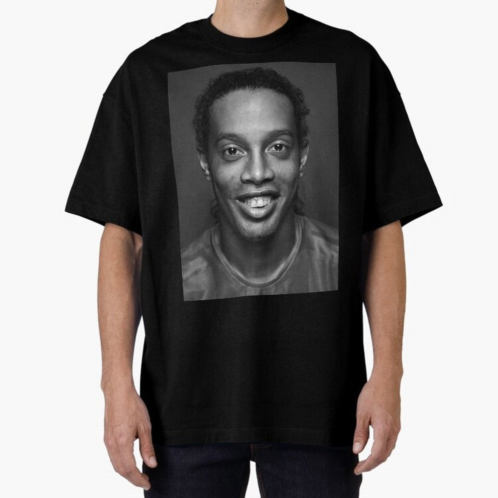 Ronaldinho Wallpaper Classic T-Shirt Celebrate the Magic of FIFA World Cup 2026 Driven by CR7 and Messi, Portugal, Spain and Germany Energy, Soccer Culture, Superstar Moments, National Team Dreams and Competitive Fire; Created for Match Day