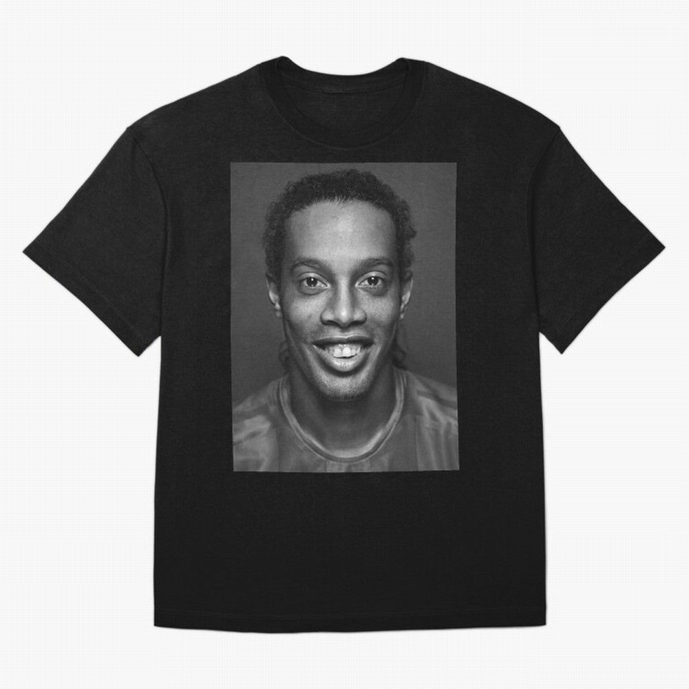 Ronaldinho Wallpaper Classic T-Shirt Celebrate the Magic of FIFA World Cup 2026 Driven by CR7 and Messi, Portugal, Spain and Germany Energy, Soccer Culture, Superstar Moments, National Team Dreams and Competitive Fire; Created for Match Day