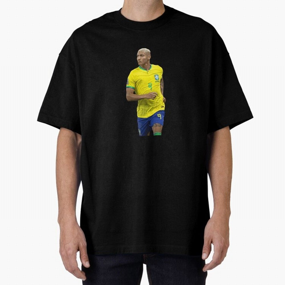 Richarlison Classic T-Shirt Celebrate Golden Goal Energy in the FIFA World Cup 2026 USA Canada Mexico Journey through Messi, Neymar and Mbappe Highlights, Brazil, Portugal and Argentina Pride, Vintage Soccer Flavor, Modern Football Stars, National
