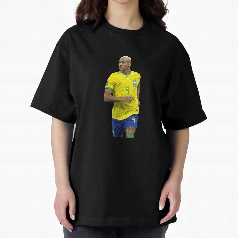 Richarlison Classic T-Shirt Celebrate Golden Goal Energy in the FIFA World Cup 2026 USA Canada Mexico Journey through Messi, Neymar and Mbappe Highlights, Brazil, Portugal and Argentina Pride, Vintage Soccer Flavor, Modern Football Stars, National