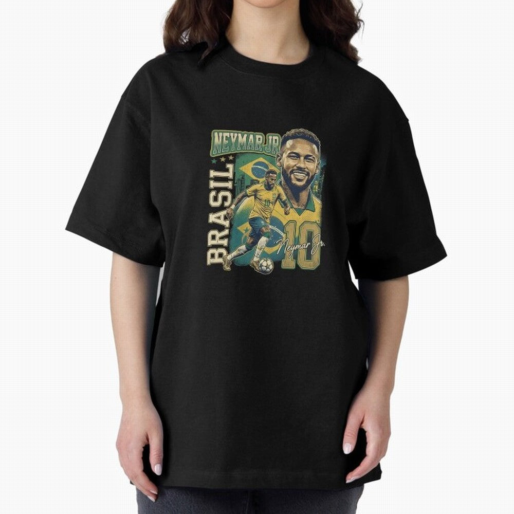 Neymar Jr Brazil Vintage Essential T-Shirt Show Your Tournament Heart for FIFA World Cup 2026 Spirit, Featuring England, Neymar, Retro Football Energy, Iconic Rivalries, Trophy Chase Drama and Stadium Atmosphere; Made for Die Hard Supporters,