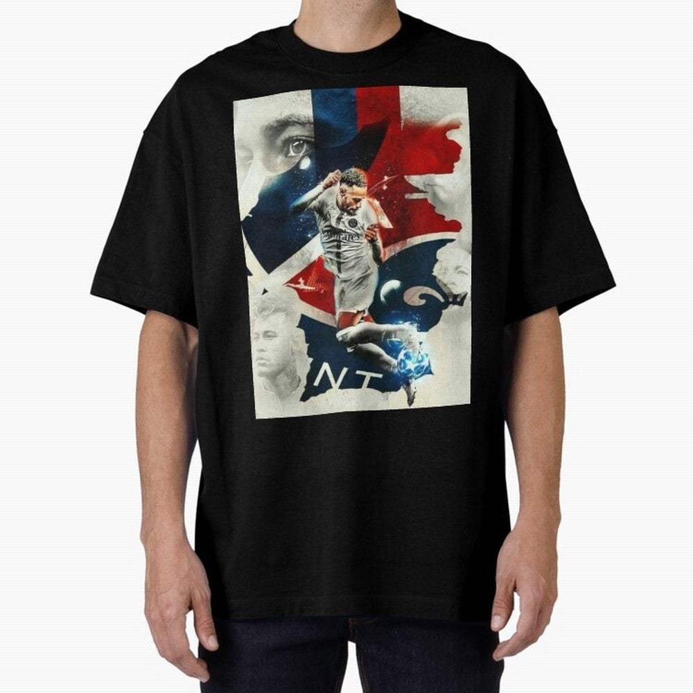 Neymar Art Wallpaper Classic T-Shirt Capture Global Football Passion for FIFA World Cup 2026 USA Canada Mexico, Capturing Messi, CR7 and Mbappe, England, France and Netherlands, Global Supporter Spirit, Legendary Goals, National Colors and