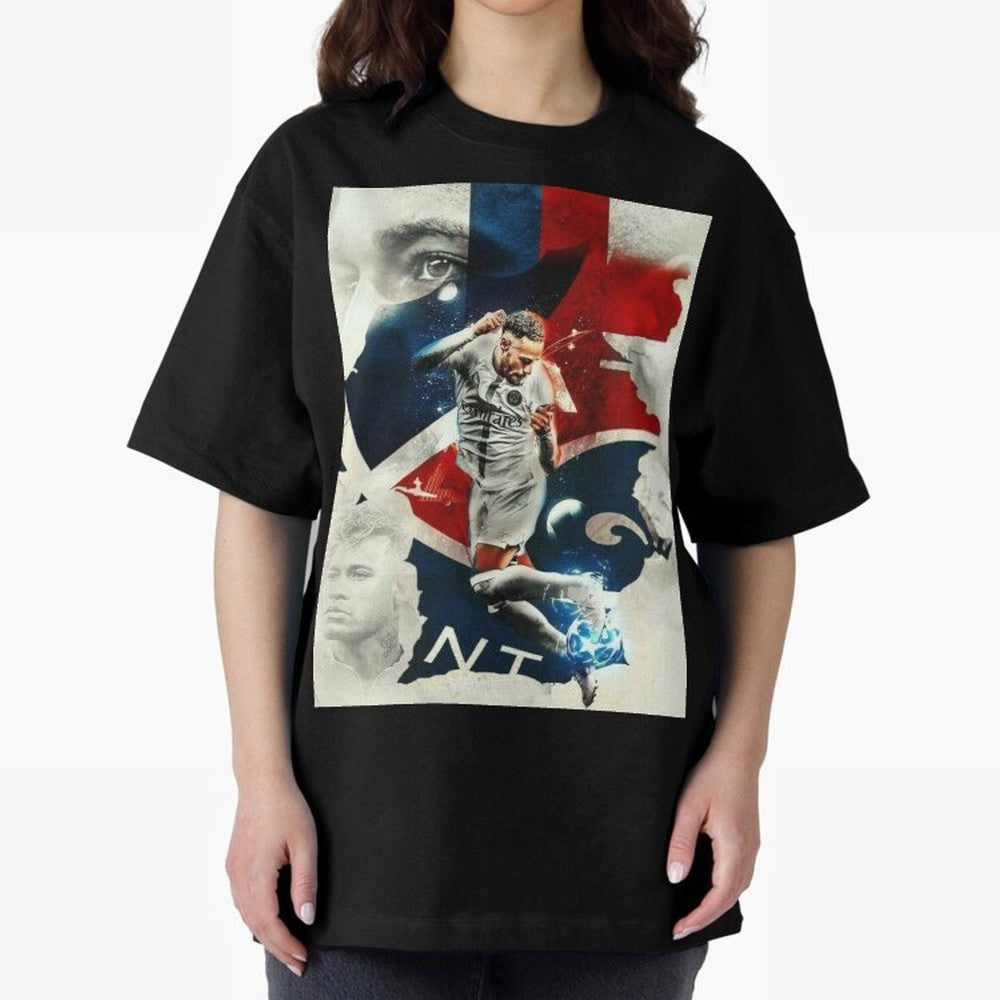 Neymar Art Wallpaper Classic T-Shirt Capture Global Football Passion for FIFA World Cup 2026 USA Canada Mexico, Capturing Messi, CR7 and Mbappe, England, France and Netherlands, Global Supporter Spirit, Legendary Goals, National Colors and