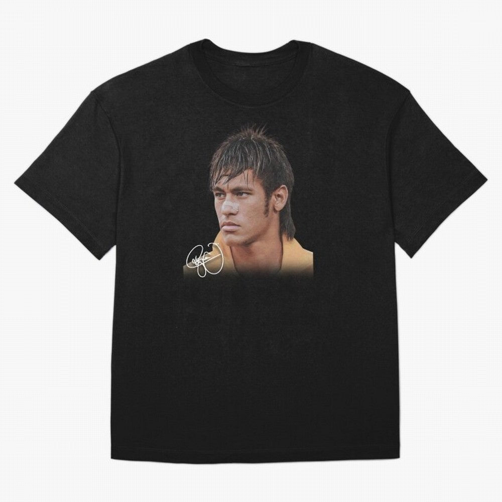 Neymar Jr T-Shirt Big Face Young Neymar Classic T-Shirt Stand with FIFA World Cup 2026 USA Canada Mexico Spirit, Filled with Argentina, Messi, Goal Celebration Energy, Supporter Heritage, Football Icons and Worldwide Tournament Joy; Perfect for