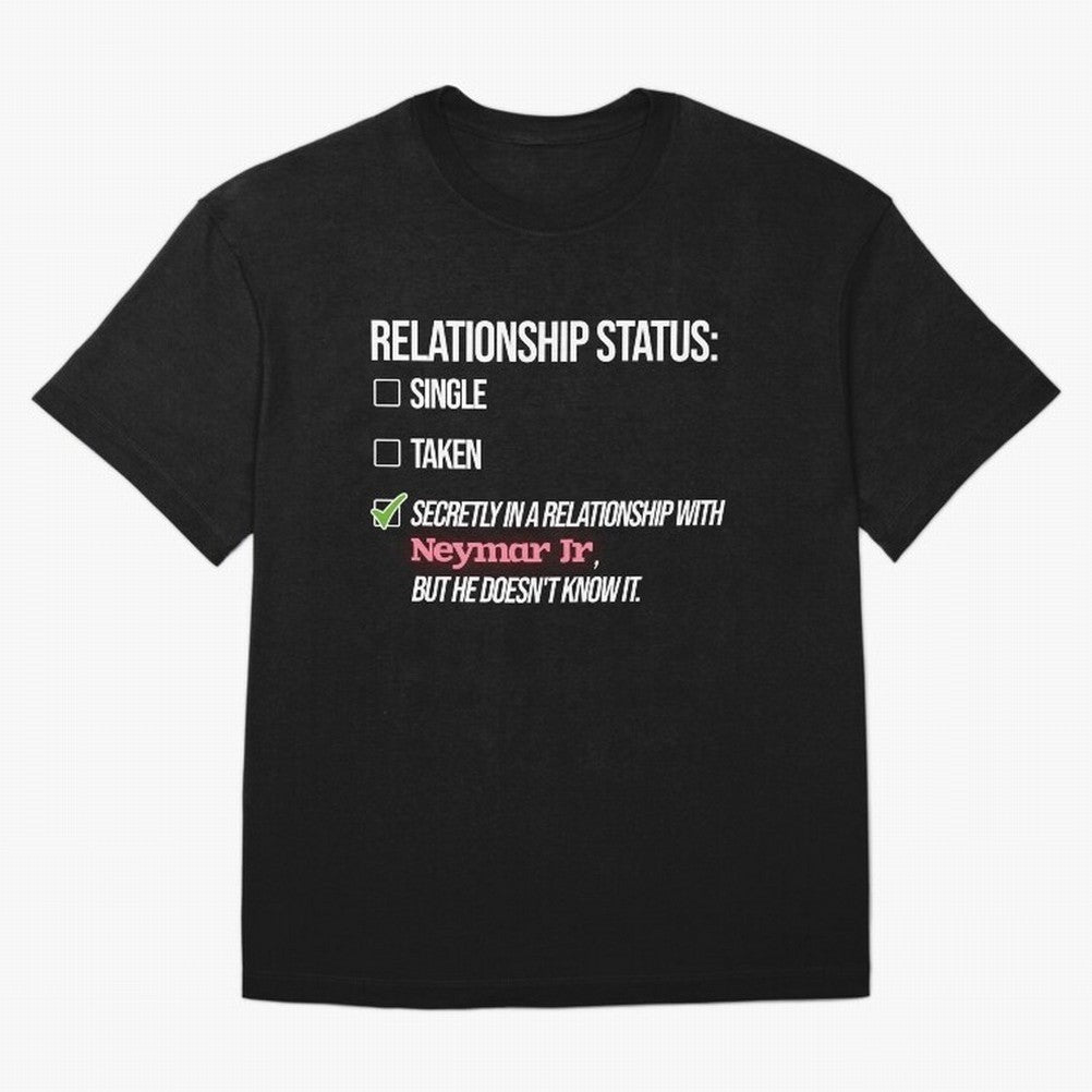 Relationship with Neymar Jr Classic T-Shirt Bring Global Tournament Vibes to the FIFA World Cup 2026 Group Stage Journey through Messi, CR7 and Mbappe Highlights, England, France and Netherlands Pride, Championship Spirit, Famous Goals, Roaring