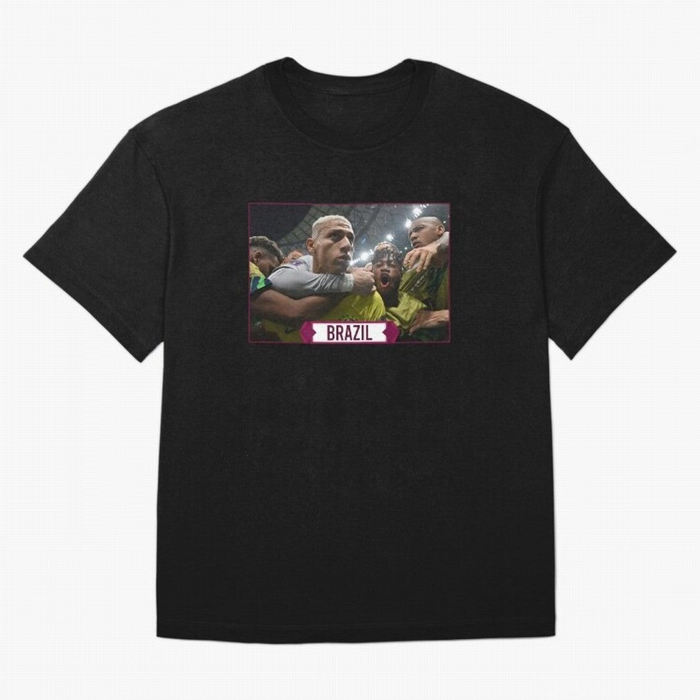 Brazil World Cup Oversized T-Shirt Make Every Match About FIFA World Cup 2026 USA Canada Mexico for Fans of Neymar and Argentina, France and Brazil, Bringing Game Day Rituals, Football Legends, Country Pride and the Road to the Final; Great for