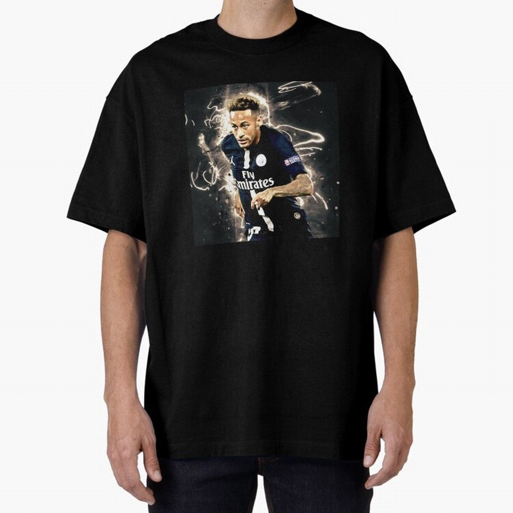 Neymar Run Oversized T-Shirt Join the Global Buzz around Match Day Hype around FIFA World Cup 2026 USA Canada Mexico, Cristiano Ronaldo, Haaland and CR7, England, France and Netherlands, Stadium Chants, National Pride, Trophy Dreams and