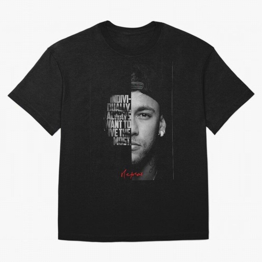 Black and white Neymar Jr quote. Classic T-Shirt Follow the Final Road of Match Day Hype around FIFA World Cup 2026, Haaland, Argentina, France and Brazil, Football Passion, Legendary Performances, Festival Vibes and Supporter Community; Great for