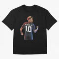Neymar Art Classic T-Shirt Join Supporters Worldwide for FIFA World Cup 2026 Group Stage with Haaland, Brazil Energy, Goal Celebration Energy, Supporter Heritage, Football Icons and Worldwide Tournament Joy; Ideal for Football Dads, Football Moms,