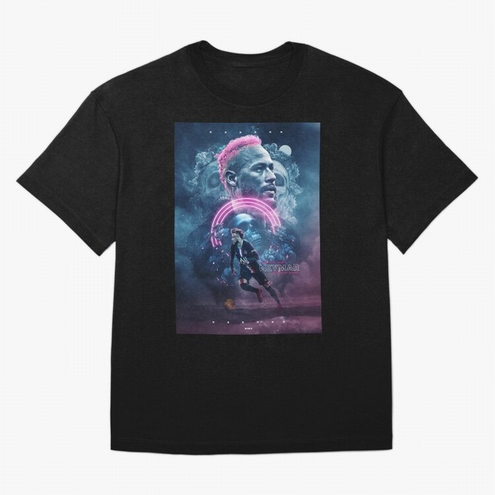 Neymar Junior - Design #j16 Classic T-Shirt Cheer for Global Football Passion for FIFA World Cup 2026, Connected to CR7 and Messi, Argentina, Tournament Hype, Historic Matchups, Family Viewing Parties and Global Sports Pride; Created for Match Day