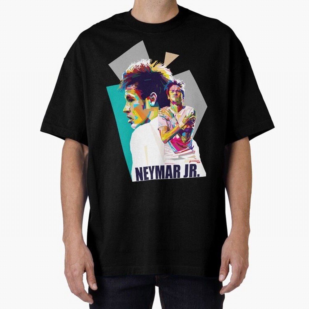 Young Neymar WPAP art Classic T-Shirt Carry the Colors and Pride of FIFA World Cup 2026 USA Canada Mexico for Fans of CR7 and England, France and Netherlands, Bringing Match Day Excitement, Supporter Culture, Golden Goals and Global Football