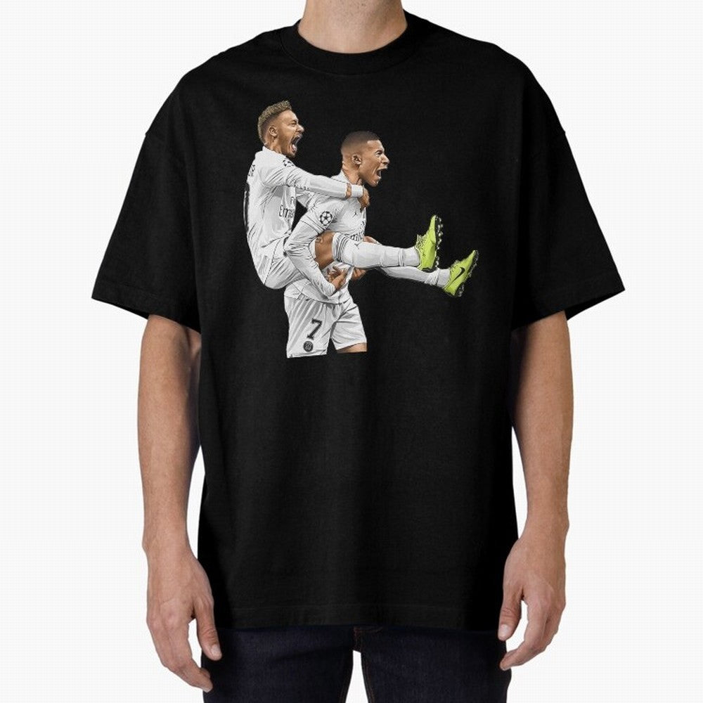 Neymar Junior - Perfect Gift #h75 Oversized T-Shirt Bring Legendary Rivalry Energy to Match Day Hype around FIFA World Cup 2026 Group Stage, Messi and Cristiano Ronaldo, France and Portugal, Sports Nostalgia, International Competition, Famous