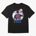Art Neymar Illustration Classic T-Shirt Support FIFA World Cup 2026 USA Canada Mexico Spirit, Featuring Brazil, CR7 and Messi, Global Supporter Spirit, Legendary Goals, National Colors and Tournament Celebration; Created for Match Day Parties,