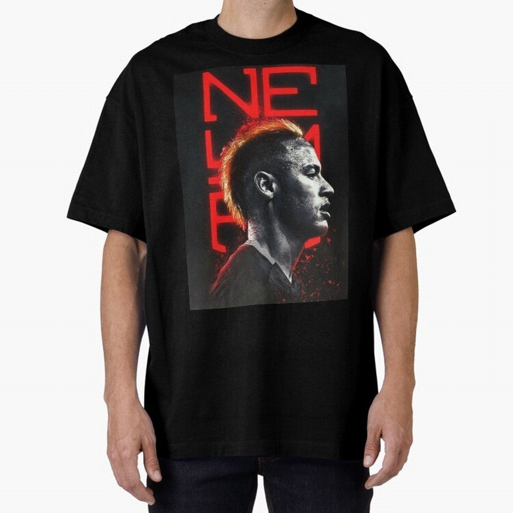 Black Wallpaper Neymar Classic T-Shirt Join the Countdown to FIFA World Cup 2026 Group Stage Spirit, Connected to France and Portugal, Haaland and Mbappe, Soccer Culture, Superstar Moments, National Team Dreams and Competitive Fire; Made for