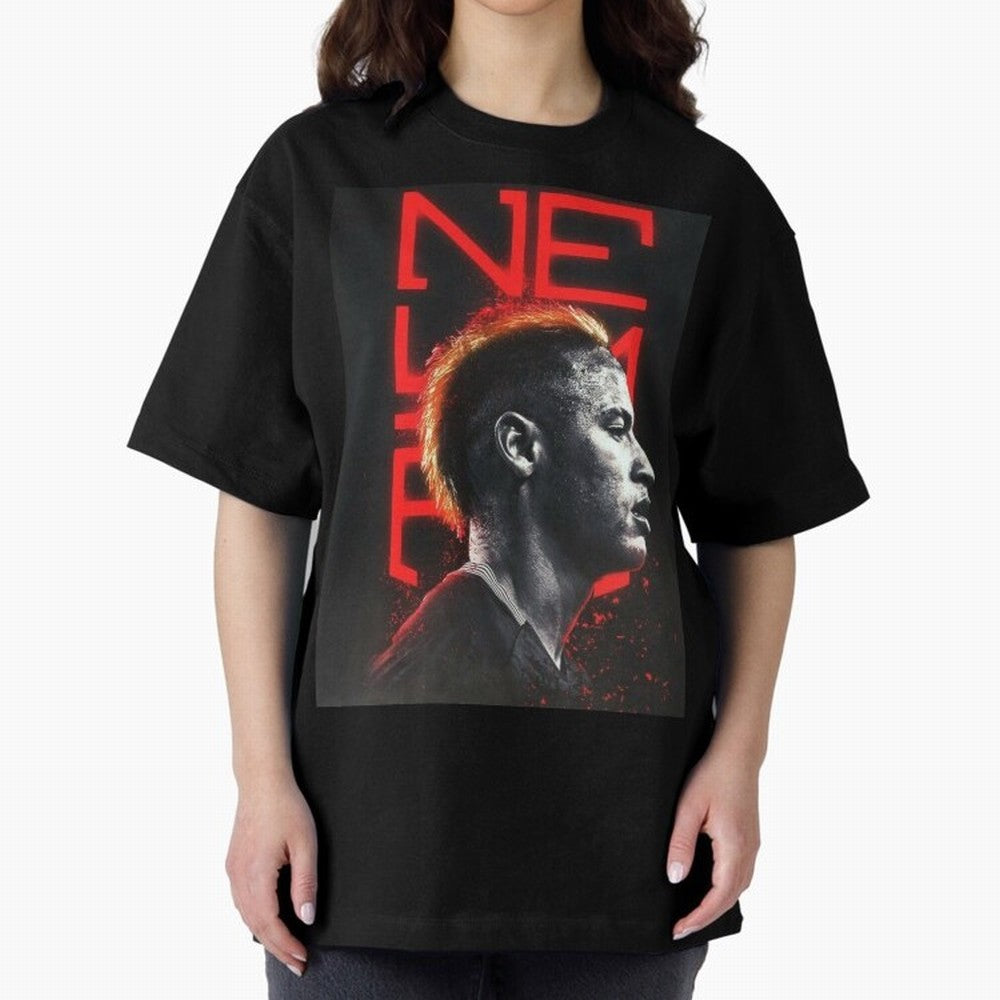 Black Wallpaper Neymar Classic T-Shirt Join the Countdown to FIFA World Cup 2026 Group Stage Spirit, Connected to France and Portugal, Haaland and Mbappe, Soccer Culture, Superstar Moments, National Team Dreams and Competitive Fire; Made for