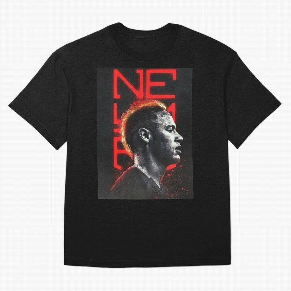 Black Wallpaper Neymar Classic T-Shirt Join the Countdown to FIFA World Cup 2026 Group Stage Spirit, Connected to France and Portugal, Haaland and Mbappe, Soccer Culture, Superstar Moments, National Team Dreams and Competitive Fire; Made for