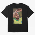 Neymar Jr Oversized T-Shirt Feel International Energy from FIFA World Cup 2026 USA Canada Mexico Spirit, Made for France, Mbappe, Sports Nostalgia, International Competition, Famous Players and Unforgettable Victories; Perfect for Fans, Collectors,