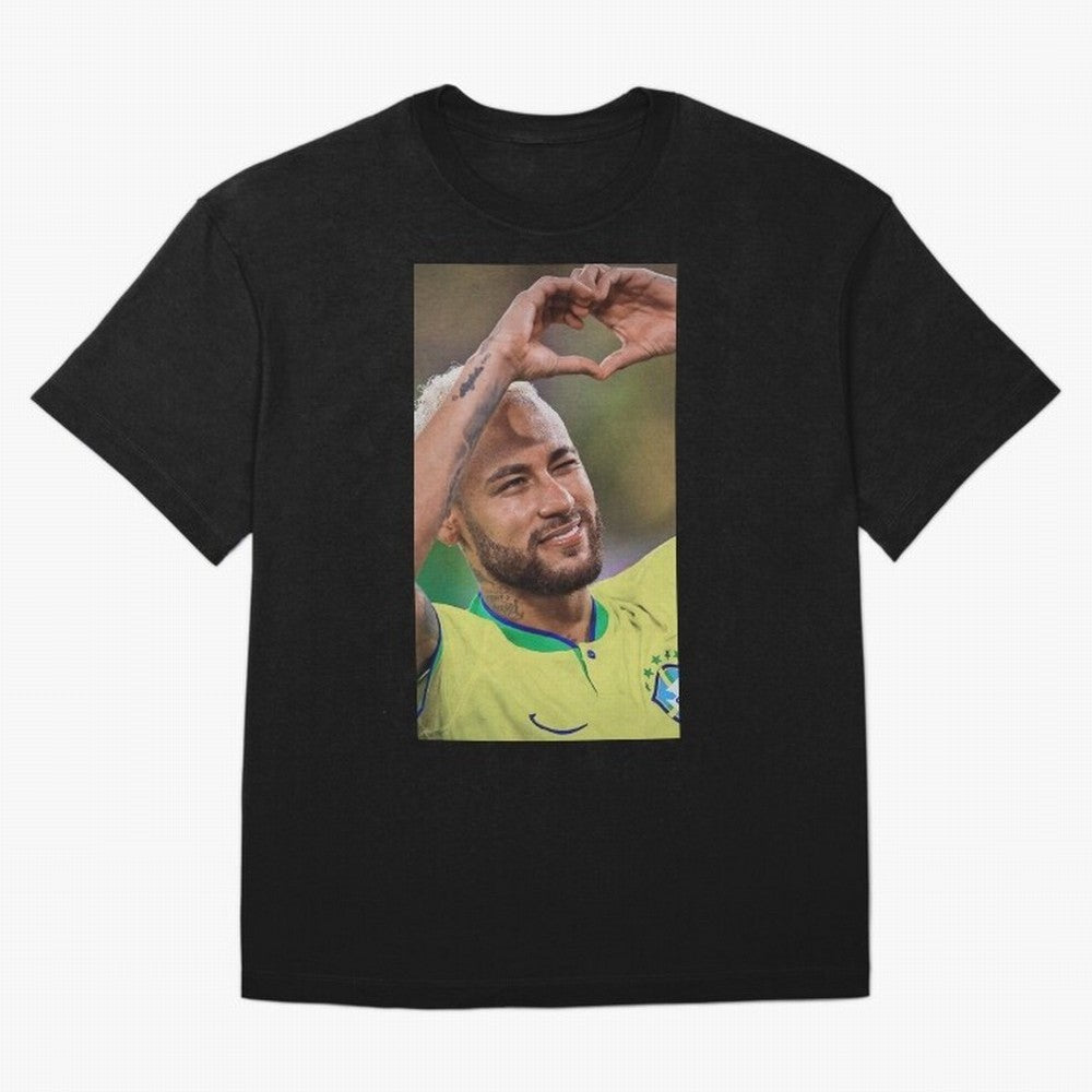 Neymar Jr Oversized T-Shirt Feel International Energy from FIFA World Cup 2026 USA Canada Mexico Spirit, Made for France, Mbappe, Sports Nostalgia, International Competition, Famous Players and Unforgettable Victories; Perfect for Fans, Collectors,
