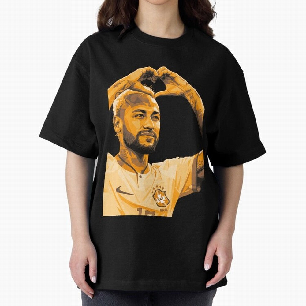 Neymar Classic T-Shirt Celebrate Soccer Greatness during Match Day Hype around FIFA World Cup 2026 Group Stage, Neymar, Haaland and Cristiano Ronaldo, Portugal, Spain and Germany, Match Day Excitement, Supporter Culture, Golden Goals and Global