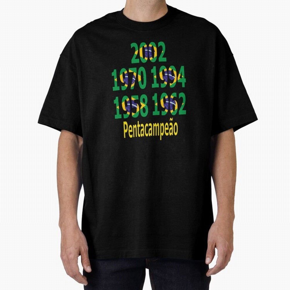 Brazil Five Stars - Champion Heritage Essential T-Shirt Represent the FIFA World Cup 2026 Group Stage Journey through Messi, Neymar and Mbappe Highlights, Spain and Netherlands Pride, Worldwide Fan Energy, Dramatic Goals, Stadium Lights and
