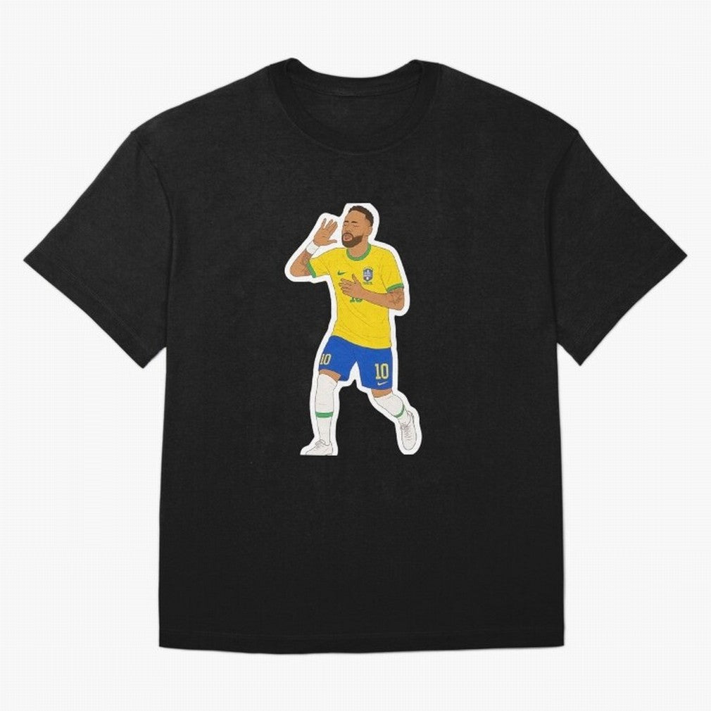 Neymar Jr Oversized T-Shirt Step into FIFA World Cup 2026 USA Canada Mexico for Fans of Messi, Neymar and Mbappe and Netherlands, Bringing Classic Soccer Heritage, Championship Pressure, Fan Loyalty and International Pride; Ideal for Football Dads,