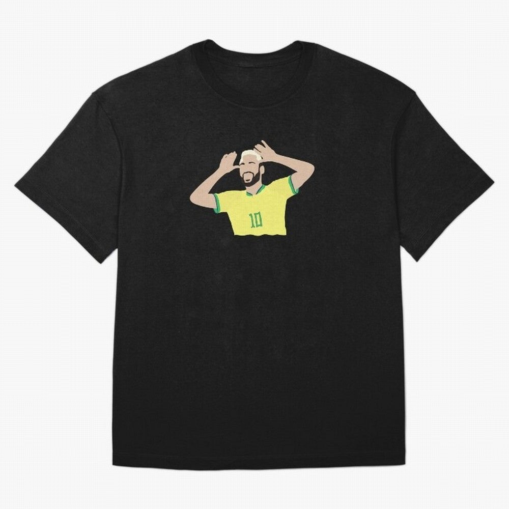 neymar cute vector Oversized T-Shirt Show Your Love for Match Day Hype around FIFA World Cup 2026 Group Stage, Haaland, Brazil, Portugal and Argentina, Championship Spirit, Famous Goals, Roaring Crowds and International Football Unity; Perfect for
