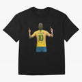 neymar jr Oversized T-Shirt Represent the Passion of Match Day Hype around FIFA World Cup 2026 USA Canada Mexico, Messi, Argentina, Tournament Hype, Historic Matchups, Family Viewing Parties and Global Sports Pride; Perfect for Fans, Collectors,