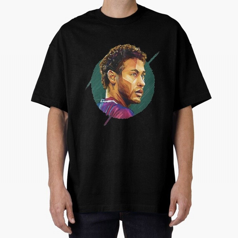Geometric Neymar Classic T-Shirt Bring a Champion Mindset to FIFA World Cup 2026 Spirit, Connected to Netherlands, Messi, Stadium Memories, Football Loyalty, International Chants and Championship Tradition; Ideal for Fans Who Follow Messi,