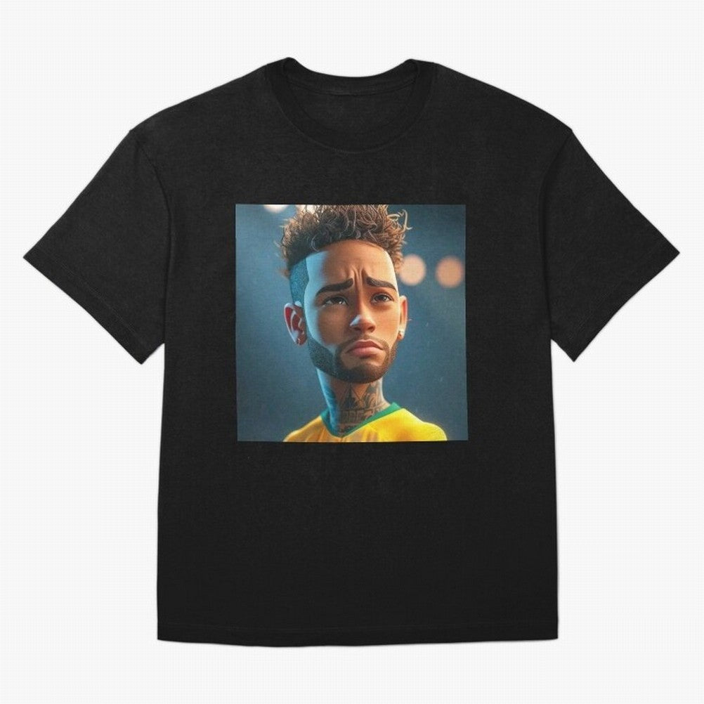 Neymar Jr cartoon picture Classic T-Shirt Enjoy FIFA World Cup 2026 Featuring Mbappe, France and Portugal Energy, Tournament Hype, Historic Matchups, Family Viewing Parties and Global Sports Pride; Created for Match Day Parties, Soccer Gifts, Fan