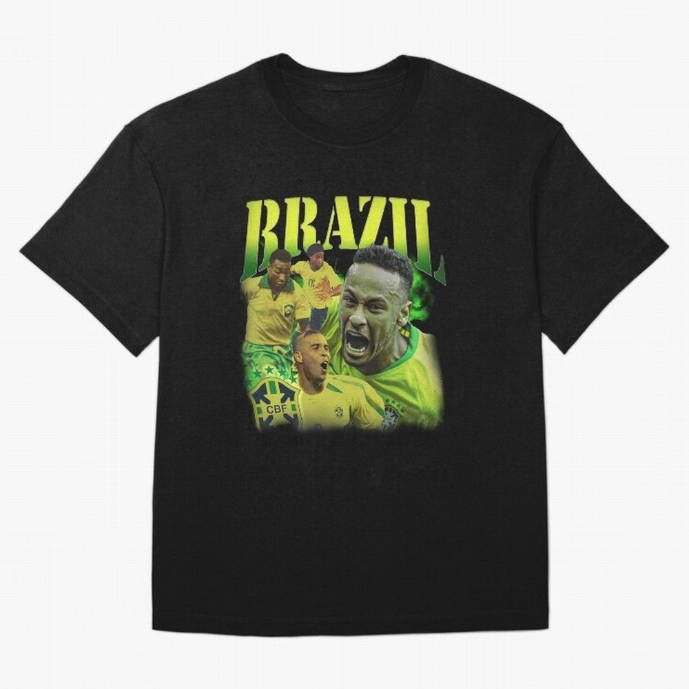 Neymar Brazil Vintage Essential T-Shirt Carry the Colors and Pride of FIFA World Cup 2026 Group Stage Made for Haaland and Mbappe, Germany Energy, Match Day Excitement, Supporter Culture, Golden Goals and Global Football Passion; Made for